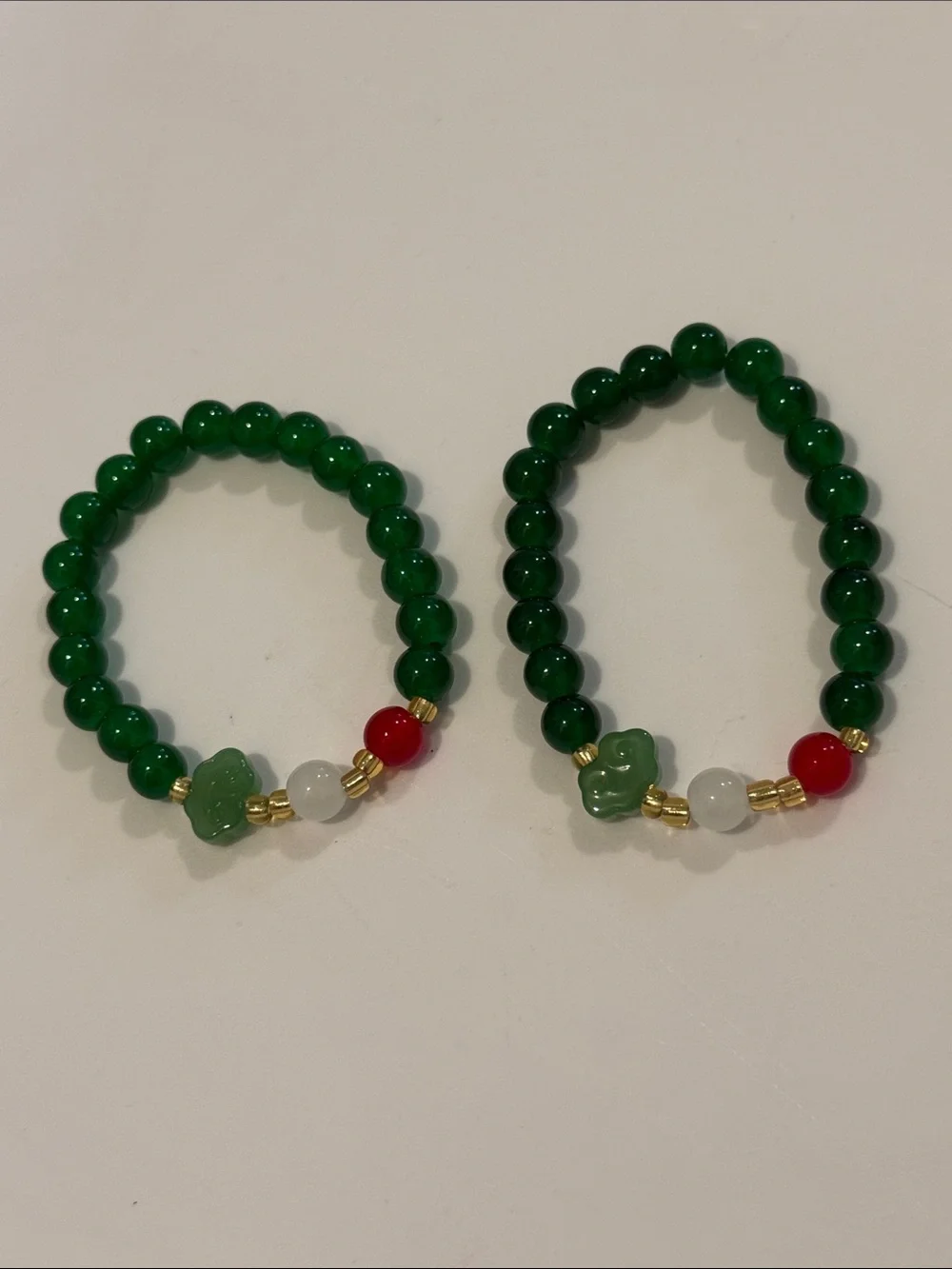 Colorful Beaded Bracelet Set - Multicolor & Purple